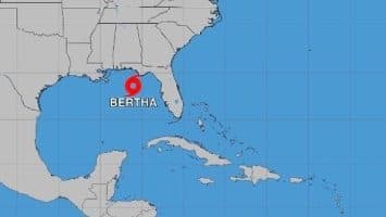 La tormenta tropical Bertha avanza sin amenaza para República Dominicana