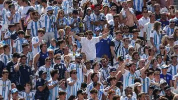 Los argentinos ya están de fiesta: «Si se pierde igual se disfruta»