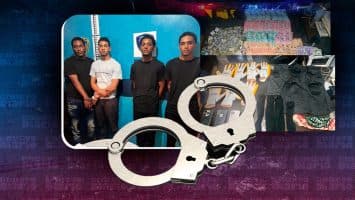 Arrestan a cuatro jóvenes involucrados en asalto a joyería en Santiago
