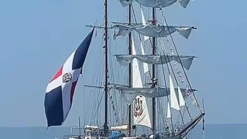 Buque Escuela representa a la RD en conmemoración del 250 aniversario de la independencia EEUU