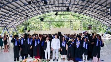 Fellito Suberví encabeza graduación de 24 bachilleres técnicos del Liceo CAASD