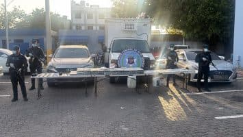 Ocupan 226 kilogramos de cocaína, un fusil y desmantelan presunta estructura del narcotráfico en el DN