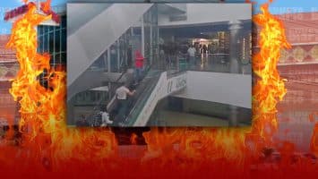 Explosión en tienda de Colina Mall deja un herido, provoca incendio y evacuación de personas