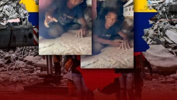 Hombre recupera cuerpos de su esposa y su yerno tras terremoto en Venezuela; continúa buscando a su hijo y cuñado