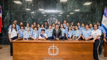 Ciudad Judicial SDE recibe jóvenes Scouts en jornada educativa sobre justicia