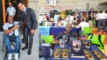 Ministro Roberto Salcedo impresionado con obra del escritor dominicano Julio Montero