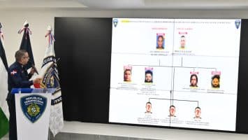 (VIDEO) PN apresa a dos por asalto a camión de valores en Monte Plata e identifica red criminal