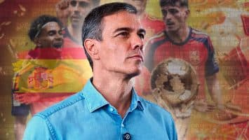 Pedro Sánchez: «¡Somos campeones del mundo! ¡Enorme nuestra Selección!»