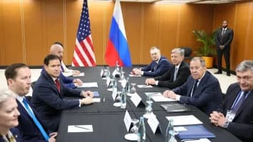 Rubio y Lavrov buscan vías para destrabar guerra en Ucrania
