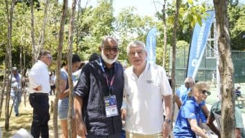 Thomas Bach visita instalaciones de Fedotenis