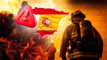 Un incendio quema 13.000 hectáreas a 100 km al norte de Madrid