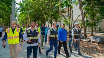 Ministro Bisonó supervisa instalaciones en Centro Olímpico de cara a Juegos Centroamericanos