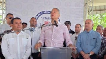 Coraasan y Junta Distrital de Santiago Oeste realizan operativo de colocación de tapas de aguas residuales