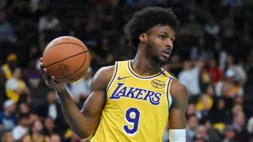 Los Lakers cuentan con Bronny James para temporada NBA