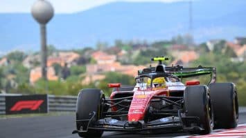 Los Ferrari dominan el segundo entrenamiento libre de Hungría