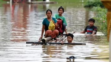 23 muertos y 452,000 afectados por inundaciones en Birmania