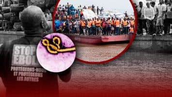 Descartan casos de ébola en el barco interceptado de camino a la capital de RDC