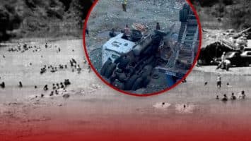 Patana cae al río Nizao desde el puente Lucas Díaz; varias personas resultan heridas