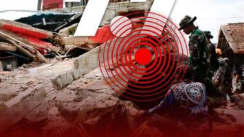 Un fuerte terremoto de magnitud 7,7 sacude las costas de Indonesia