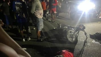 Tres personas mueren tras colisión entre dos motocicletas en carretera Palenque-Los Yagrumos