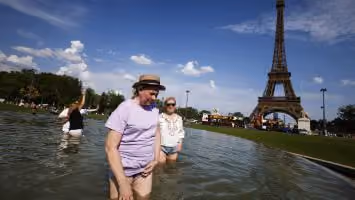 Temperaturas de hasta 40 grados en Francia en el pico de la tercera ola de calor