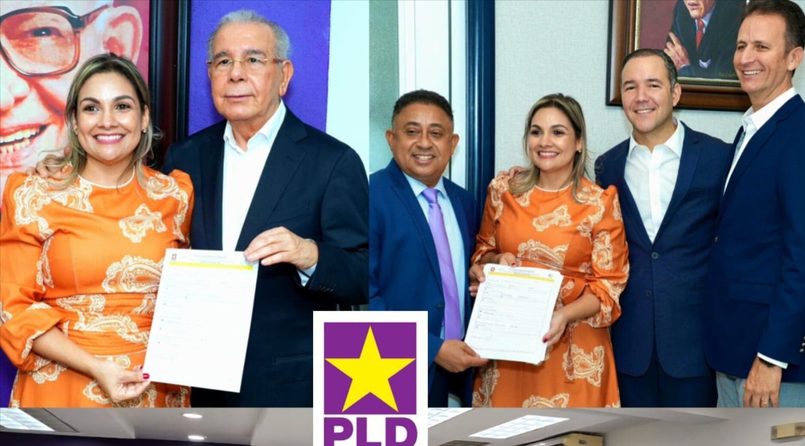 De vuelta al PLD! Exdiputada Ivannia Rivera, sus padres y representantes comunitarios, políticos y sociales de Puerto Plata fueron juramentados por Danilo Medina en "ola de retorno" al partido morado