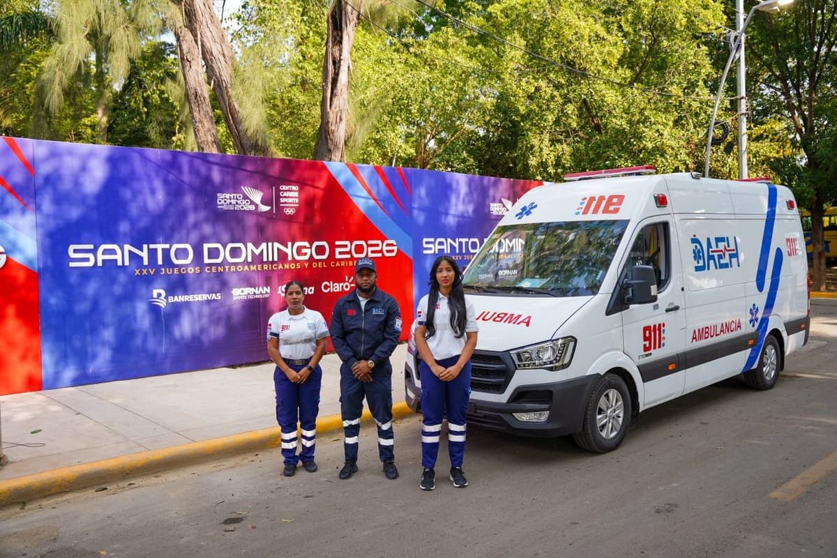 300 colaboradores y 70 ambulancias enfrentarán las emergencias de salud que se presenten durante los Juegos Centroamericanos y del Caribe 2026