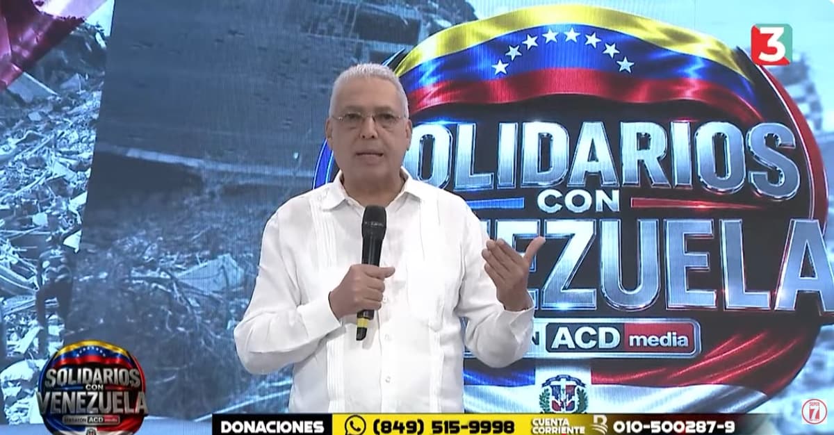 ACDMEDIA y veinte canales de televisión y emisoras de radio realizan telemaratón para ayudar a los afectados por terremotos en Venezuela