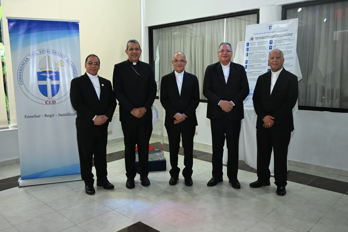 Ramón Alfredo de la Cruz preside nueva Directiva de la Conferencia del Episcopado Dominicano; estará integrada por Carlos Tomás Morel, José Amable Durán, Santiago Rodríguez y Andrés Napoleón Romero