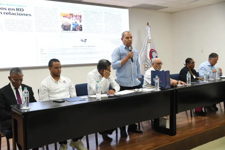 Aprueban a unanimidad el informe económico presentado por el Comité Olímpico Dominicano durante su asamble general extraordinaria