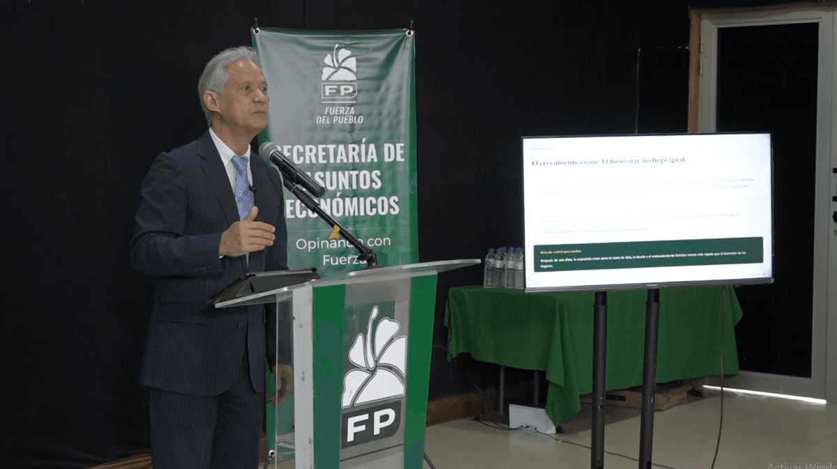 Fuerza del Pueblo cuestiona que crecimiento económico se traduzca en bienestar para los dominicanos