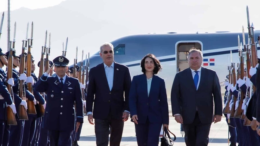 Abinader y Raquel Arbaje llegan a Chile para la investidura de José Antonio Kast