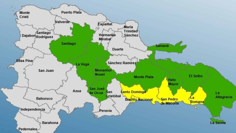 COE mantiene alertas por lluvias y advierte sobre posibles inundaciones en varias provincias