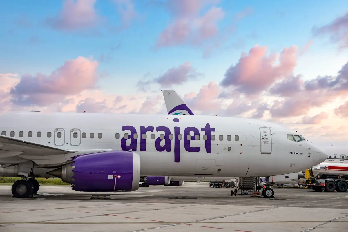 Arajet suspenderá “temporalmente” sus vuelos entre Santiago de Chile y Punta Cana