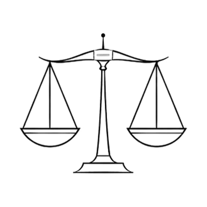 Ilustración lineal de Libra